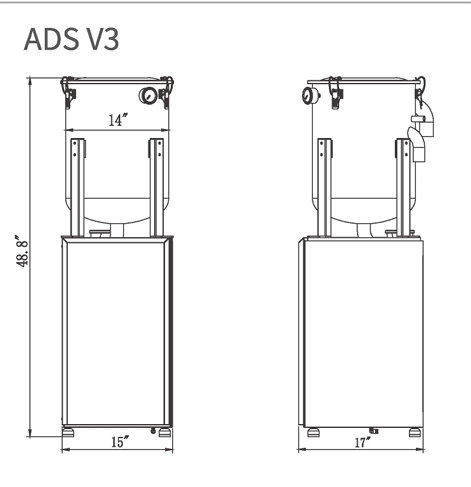 ADS V3 Dry Vacuum System